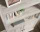 Sauder® Select White Plank® Bookcase With Doors-4