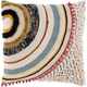 Surya Fleetwood Cream 20"x20" Toss Pillow with Down Insert-0