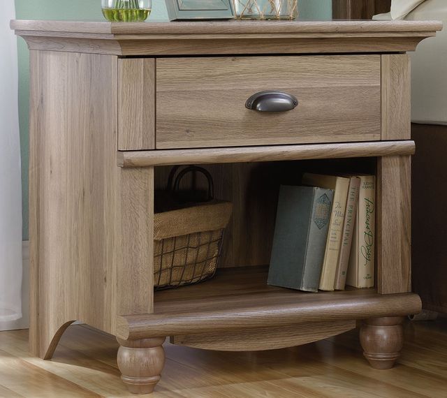 Sauder Harbor View Salt Oak Nightstand 415004 Big Sandy