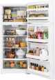 GE® 28" 17.5 Cu. Ft. White Top Freezer Refrigerator-2