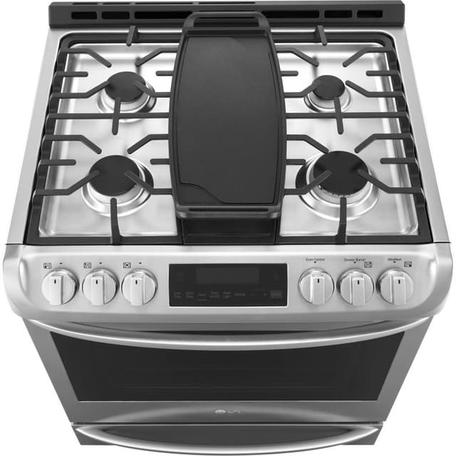 LG 30" Stainless Steel Slide In Gas Range-4