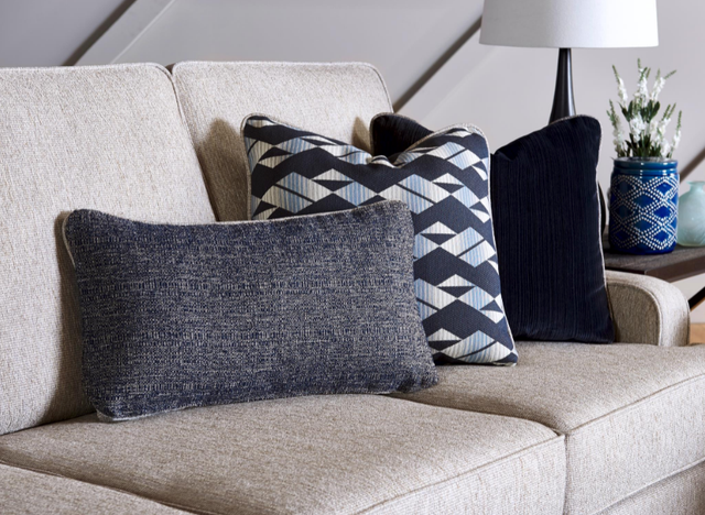 Wood House Upholstery Carneigie Hemp Linden Sofa-2