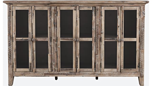 Jofran Inc. 70" Rustic Shores 6 Drawer High Accent Cabinet-1