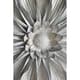 A & B Home Silver Flower Wall Decor-5