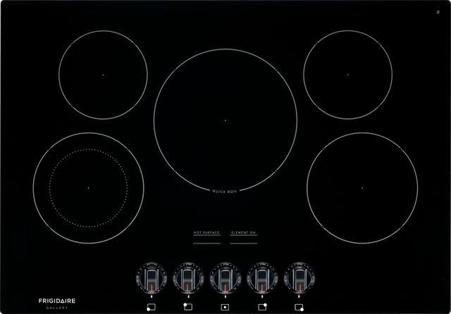 Frigidaire Gallery 30 63 Black Electric Cooktop Fgec3068ub