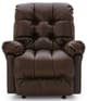 Best® Home Furnishings Customizable Brosmer Leather Power Tilt Headrest Swivel Glider Recliner-2