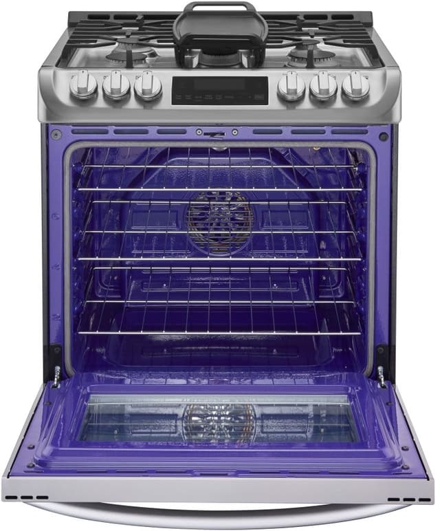 LG 30" Stainless Steel Slide In Gas Range-1