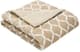 Olliix by Madison Park Oversized Ogee Tan Down Alternative Throw-1