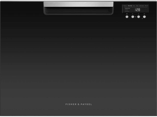 Fisher Paykel Series 7 23 56 Black With Stainless Steel Single