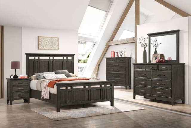 Intercon Hawthorne Queen Panel Bed-2