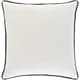 Surya Fenna Ivory 22"x22" Toss Pillow with Polyester Insert-3