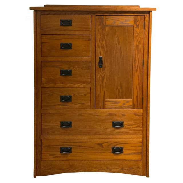 Daniel's Amish® Solid Wood Mission Door Chest-0