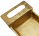A & B Home Danny 3-Piece Black/Gold/Silver Slim Tray Set-3