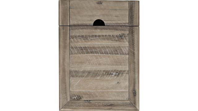 Jofran Inc. Rustic Shores Power Brown Chairside Table-3