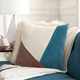 Surya Moza Teal 18"x18" Pillow Shell with Polyester Insert-2