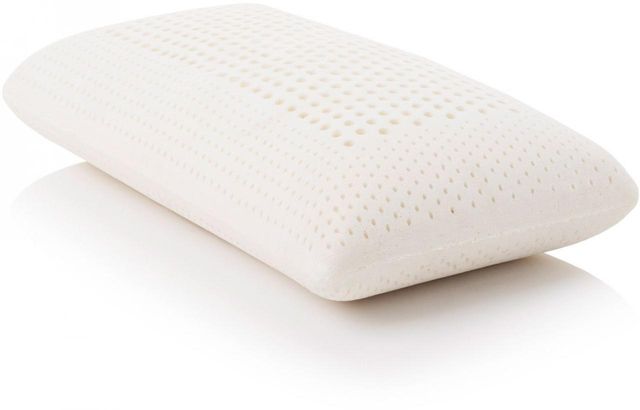 Malouf Sleep Z Zoned Talalay Latex Low Loft Plush Queen Pillow
