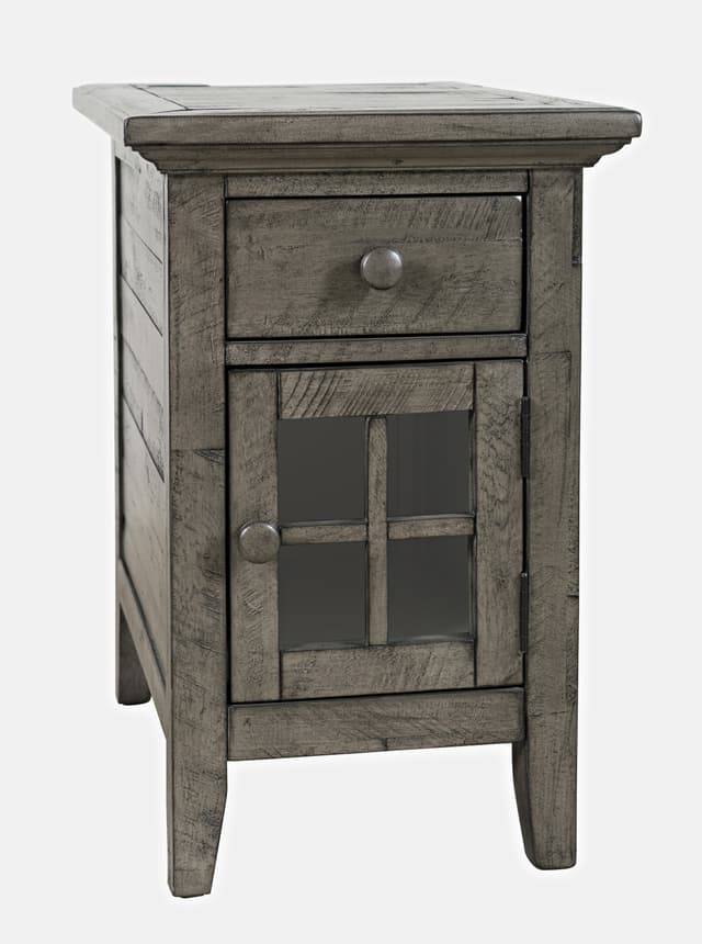 Jofran Inc. Stone Rustic Shores Power Chairside Table-0
