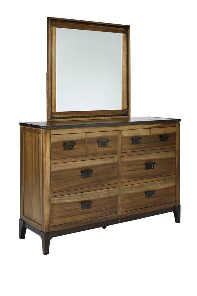 Progressive Furniture Rustic Mirror-1