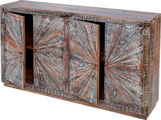 Jaipur Furniture Zereh 4 Door 72" Sideboard-2