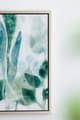 A & B Home Sylvan 2-Piece Blue/Green Framed Printed Acrylic Wall Art Set-4