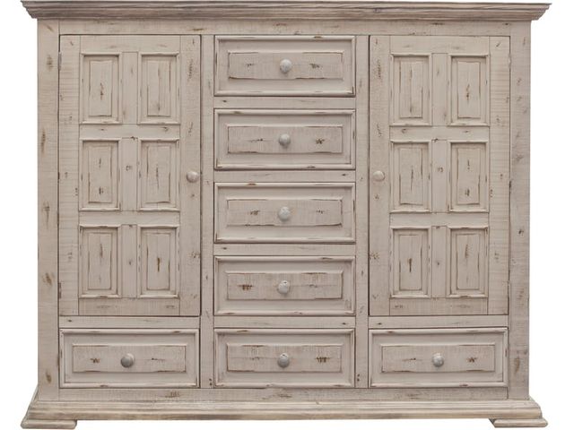 International Furniture 1022 Terra Distressed Vintage White 6