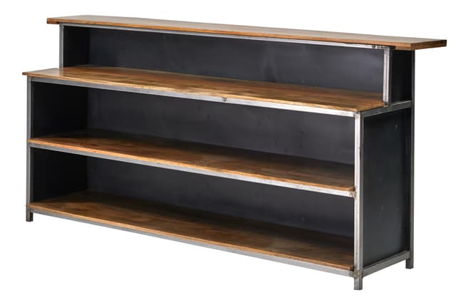 Jaipur Furniture Industrial Stelzer Counter Bar-2