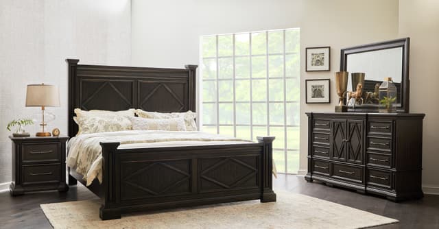Samuel Lawrence Canyon Creek King Poster Bed-1
