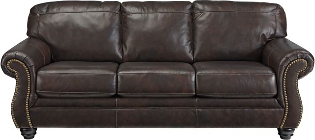 Signature Design By Ashley Bristan Walnut Queen Sofa Sleeper 8220239 Signature Design By Ashley Bristan Walnut Queen Sofa Sleeper 8220239