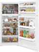 GE® 28" 16.6 Cu. Ft. ENERGY STAR® White Top Freezer Refrigerator-2