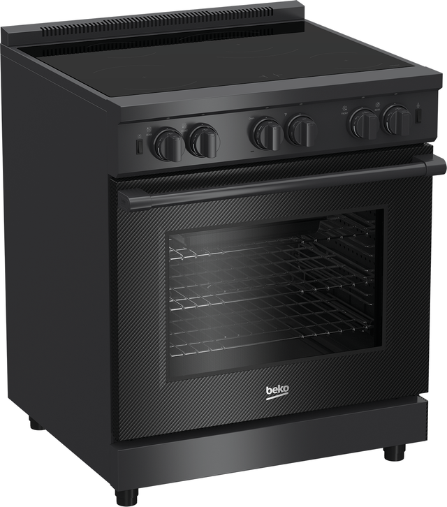 Beko 30" Black Pro Style Induction Range-1