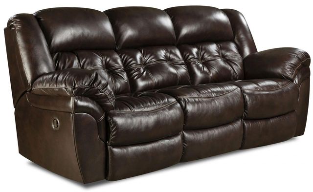 homestretch palmer leather power reclining sofa