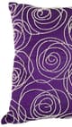 A & B Home Purple Throw Pillow-1