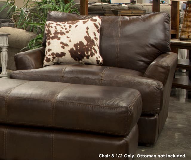 Jackson Pavia Leather Chair & 1/2-0