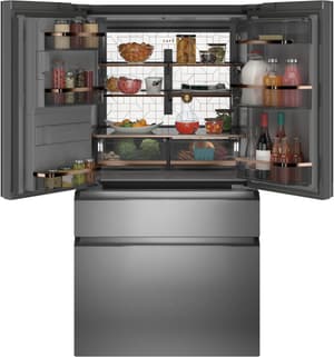 Café Platinum 4-Door French Door Refrigerator Café 27.6 Cu. Ft. Platinum 4-Door French Door Refrigerator