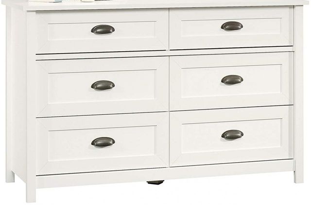 Sauder Select County Line Soft White Dresser 419461 Big Sandy