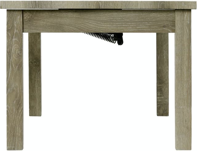 Elements International 3 Piece Occasional Oak Lawn Living Room Table Set-3
