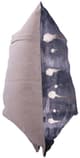 A & B Home Black/Gold/Gray 22" Throw Pillow-2
