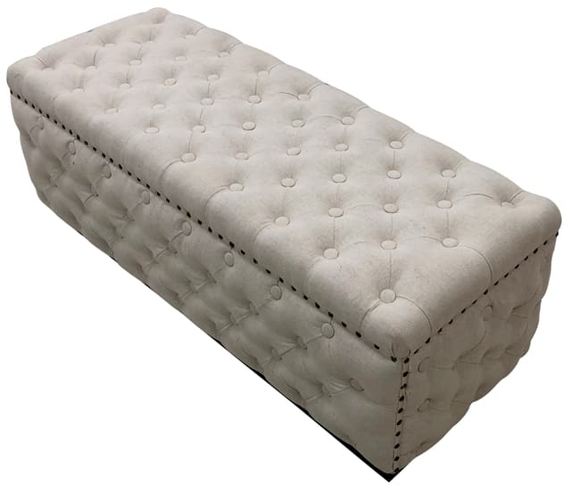 Jaipur Furniture Buckley Upholstered Bench Ottoman-0