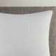 Olliix by INK+IVY Bree Knit Grey 26" x 26" Euro Pillow Cover-2