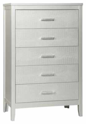Signature Design by Ashley® Olivet Silver Five Drawer ...