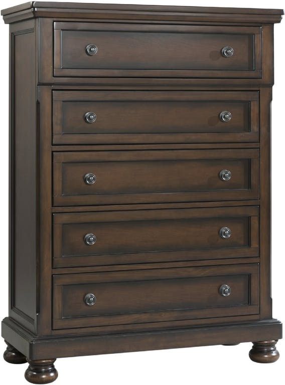 Elements International Kingston Dark Wood Chest Kt600ch