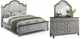 Flexsteel® Plymouth 3pc Distressed King Poster Bedroom Set P19502836-0