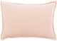 Surya Cotton Velvet Peach 13"x19" Pillow Shell with Down Insert-0