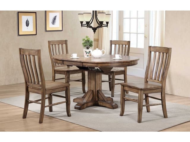 Winners Only® 5 Piece Round Carmel Dining Set-0