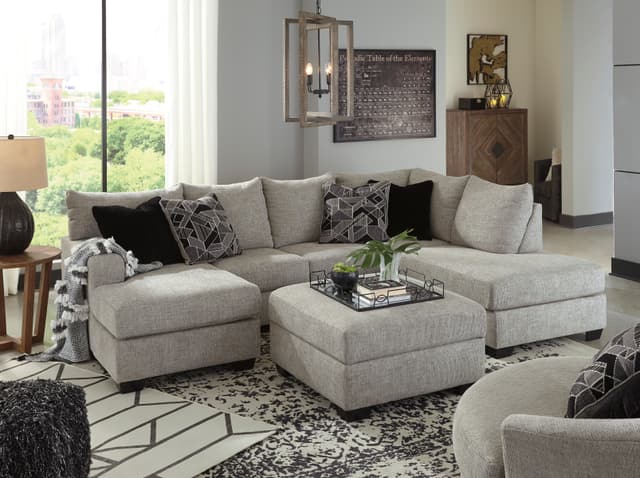 Benchcraft® Megginson Storm 2-Piece Sectional with Chaise-1