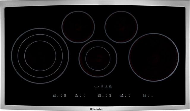 Electrolux Kitchen 36 75 Stainless Steel Electric Cooktop