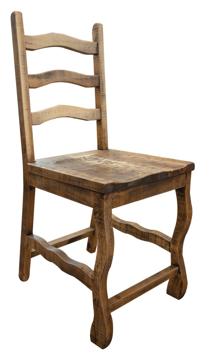 International Furniture Marquez Brown Rectangular Counter Height Table With 4 Wooden Barstools Set-3