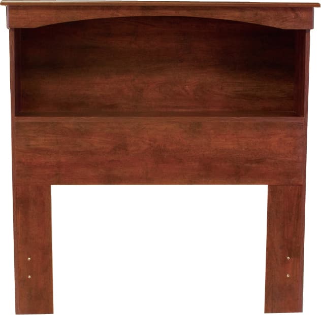 Perdue Woodworks Cinnamon Fruitwood Twin Bookcase Headboard-1