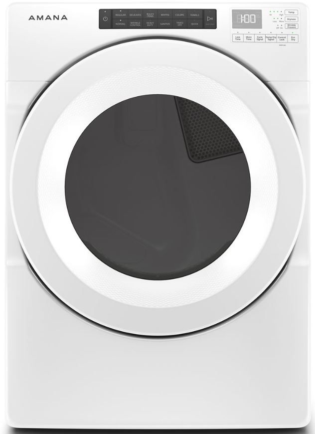 Amana® 7.4 Cu. Ft. White Front Load Electric DryerNED5800HW