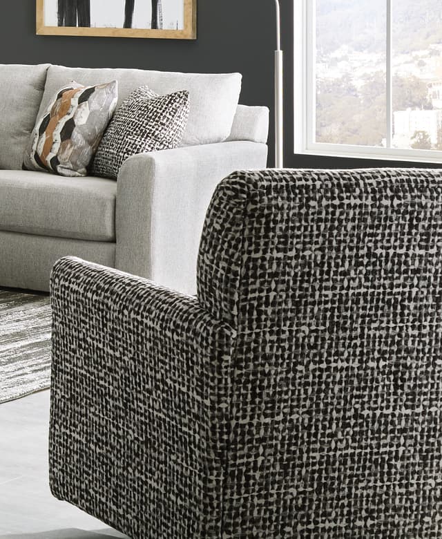Jackson Furniture Hooten Hematite Swivel Chair-0